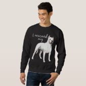 Rettung Dogo Argentino Sweatshirt (Vorne ganz)