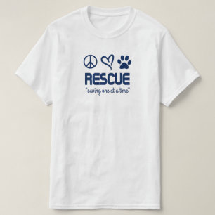 Rettung "Einen nach dem anderen retten" T-Shirt