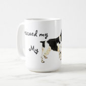 Rettung English Springer Spaniel Kaffeetasse (Vorderseite Links)