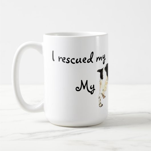 Rettung English Springer Spaniel Kaffeetasse (Links)