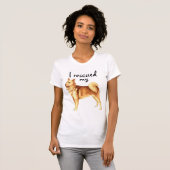 Rettung Finnisch Spitz T-Shirt (Vorne ganz)