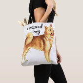 Rettung Finnisch Spitz Tasche (Von Nahem)
