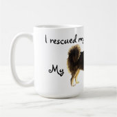 Rettung finnischen Lapphund Kaffeetasse (Links)