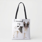 Rettung Frenchie Tasche (Vorderseite)