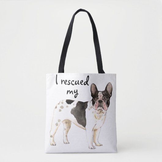 Rettung Frenchie Tasche (Vorderseite)