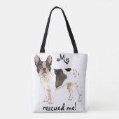 Rettung Frenchie Tasche (Rückseite)