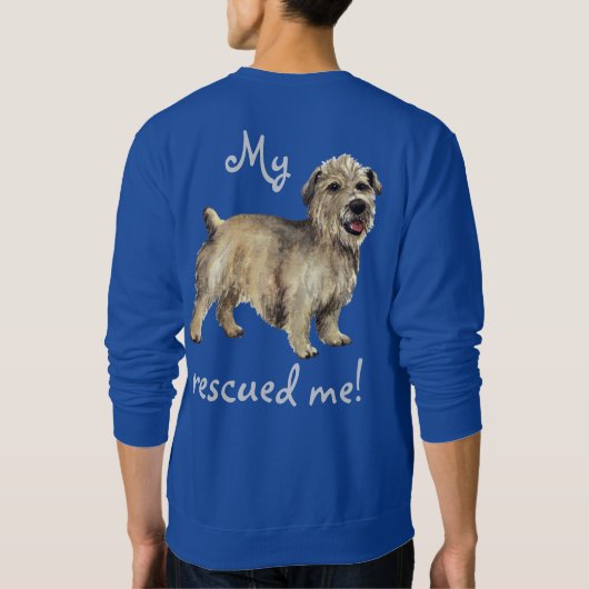 Rettung Glen von Imaal Terrier Sweatshirt (Rückseite)