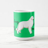Rettung große Pyrenäen Kaffeetasse (Mittel)