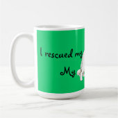 Rettung große Pyrenäen Kaffeetasse (Links)