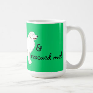 Rettung große Pyrenäen Kaffeetasse