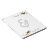 Rettung Havanese Notepad Notizblock (angewinkelt)