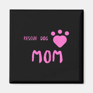 Rettung Hund Mama Niedlich Rescue Hund Magnet