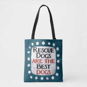 Rettung Hunde sind die besten Hunde Tote Tasche