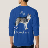 Rettung Husky Sweatshirt (Rückseite)