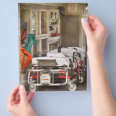 Rettung - Im Ambulanz Flyer (Hand)