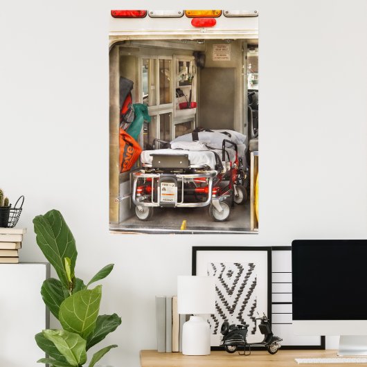 Rettung - Im Ambulanz Poster (Heimbüro)