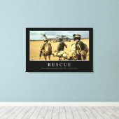 Rettung: Inspiration 2 Leinwanddruck (Insitu (Holzboden))