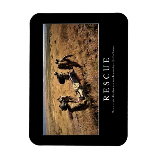 Rettung: Inspiration Zitat 1 Magnet (Vertikal)