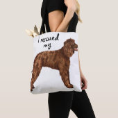 Rettung Irish Water Spaniel Tasche (Von Nahem)