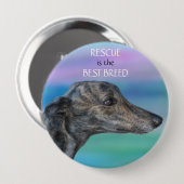 Rettung ist die beste Zucht Button (Vorne & Hinten)