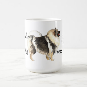 Rettung Keeshond Kaffeetasse