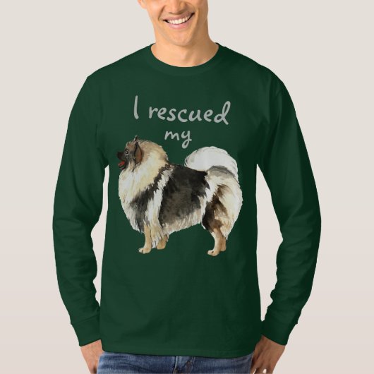 Rettung Keeshond T-Shirt (Vorderseite)