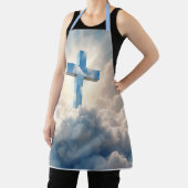 Rettung, Kreuz in den Wolken, Schürze (InSitu)