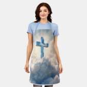 Rettung, Kreuz in den Wolken, Schürze (Getragen)