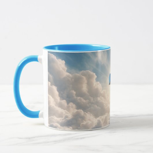 Rettung, Kreuz in den Wolken, Tasse (Links)