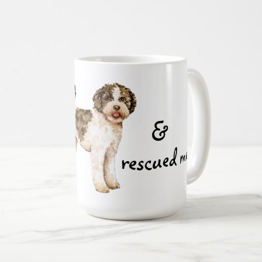 Rettung Lagotto Kaffeetasse (VorderseiteRechts)