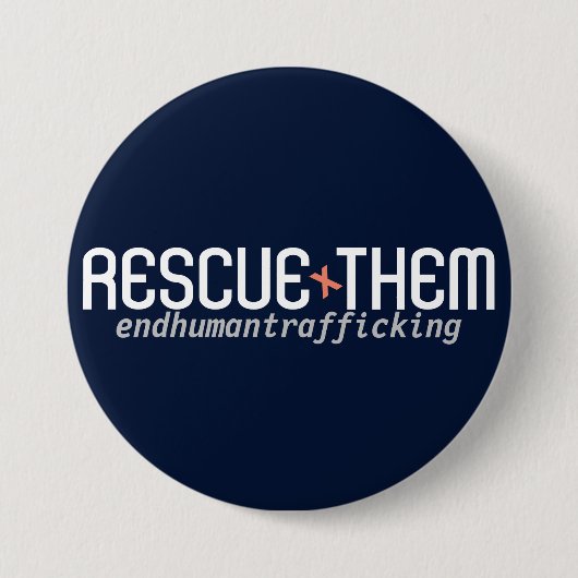 Rettung: Menschenhandel Button (Vorderseite)