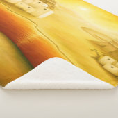 "Rettung" - Naher Osten, Orient Sonnenuntergangsma Sherpadecke (3/4)