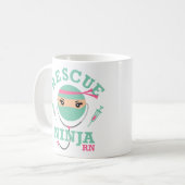 Rettung Ninja RN Kaffeetasse (Vorderseite Links)