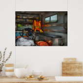 Rettung - Notstand Poster (Küche)