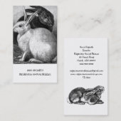 Rettung oder Unterbringung von Tieren Visitenkarte (Vorne/Hinten)