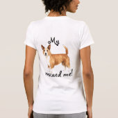 Rettung Portugiesisch Podengo Pequeno T-Shirt (Rückseite)