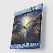 Rettung Quadratische Wanduhr (Winkel)