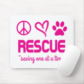 Rettung "Rett eins nach dem anderen" Mousepad (Mit Mouse)