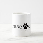 RETTUNG - retten Sie ein Leben Kaffeetasse (Mittel)