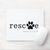 RETTUNG - retten Sie ein Leben Mousepad (Mit Mouse)