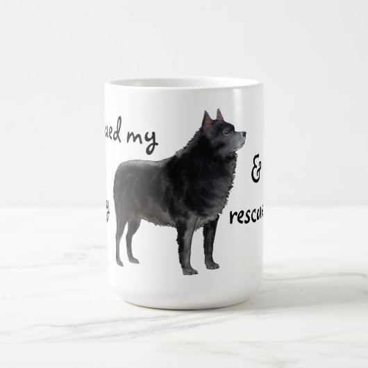 Rettung Schipperke Kaffeetasse (Mittel)