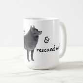 Rettung Schipperke Kaffeetasse (VorderseiteRechts)
