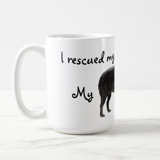 Rettung Schipperke Kaffeetasse (Links)