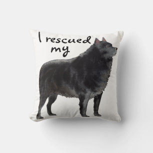 Rettung Schipperke Kissen
