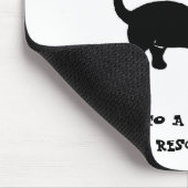 Rettung schwarzer Hunde Mousepad (Ecke)