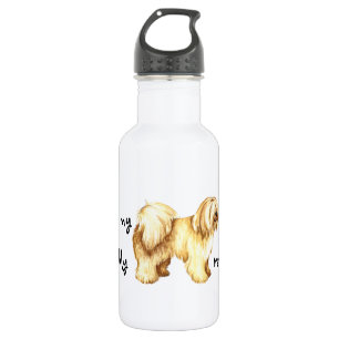 Rettung Tibetan Terrier Edelstahlflasche