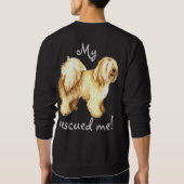 Rettung Tibetan Terrier Sweatshirt (Rückseite)