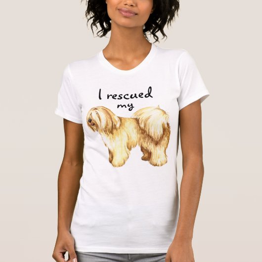 Rettung Tibetan Terrier T-Shirt (Vorderseite)