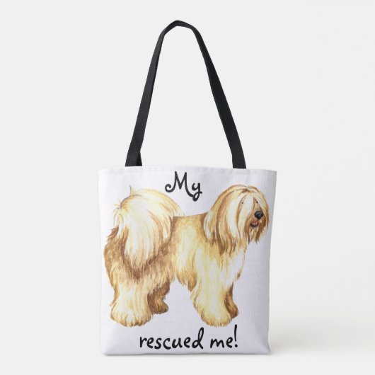 Rettung Tibetan Terrier Tasche (Rückseite)