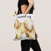 Rettung Tibetan Terrier Tasche (Von Nahem)